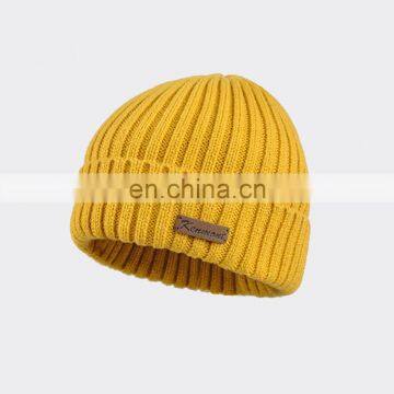 Cheap Price Unisex Embroidery Print Logo Winter CC Beanie