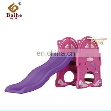 Baihe Custom Safe Plastic Indoor Playground Baby Slides for Children Kids BH-168701