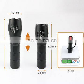 Potente Recargable Tactical Aluminium Alloy Flashlight 2000 Lumen Zoomable Xml T6 Led Linterna photo-6