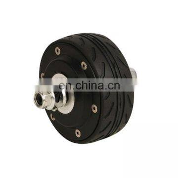 4 inch DC brushless built-in 1024 line incremental  encoder electric motor wheel