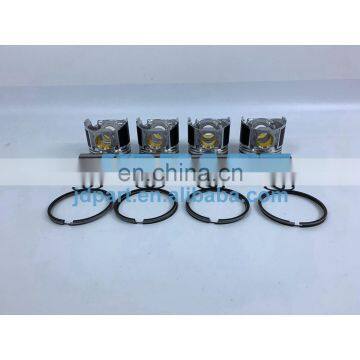 4BE1 Piston Set With Rings For Isuzu