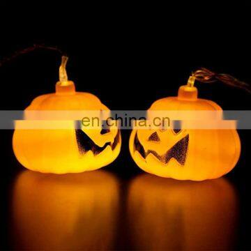 20 Halloween Pumpkin Battery Operated Holiday LED String Lights photo-4