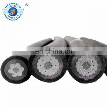 AL-steel/XLPE ABC light type Cable electrical cable wire JKLV/JKYJ 33kv overhead ABC cable