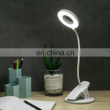 Modern Portable USB Rechargeable Bedside Study Mini Led Table Lamp Clip Desk Lamp photo-6