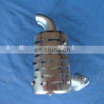 Water Cooled Single Diesel Engine S195,ZS1100,ZS1105,ZS1110,ZS1115,ZS1120,ZS1125,ZS1130 Exhaust Muffler photo-2