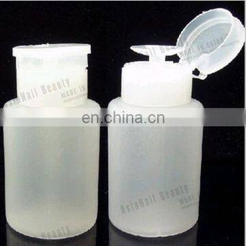 Beauty care nail art plastic nail polish remover dispenser pump  bottle