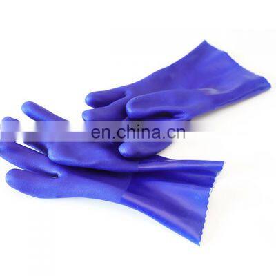 Super Flexible Triple Cotton Lined PVC Coating Gloves photo-2