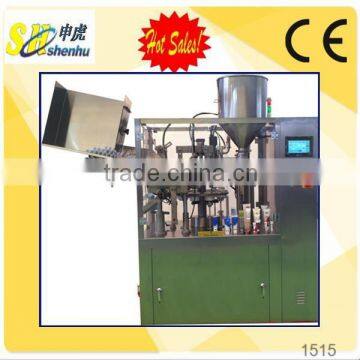 Semi Automatic Toothpaste Cosmetics Cream Lotion Liquid Soft Tube Filling and Sealing Machine Guangzhou