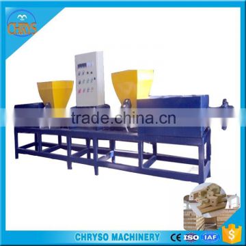 wood sawdust pallet block pressing machine price/automatic wood pallet block making machine