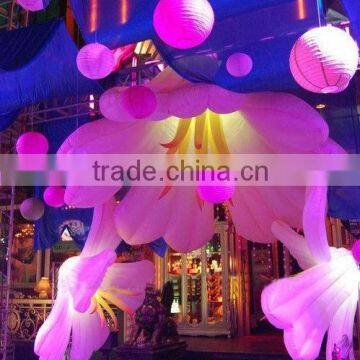New design led inflatable pvc flowers for wedding,party,festivel decoration