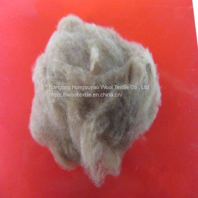 Factory Price Natural Merino Sheep Wool Fiber For Carpet photo-4