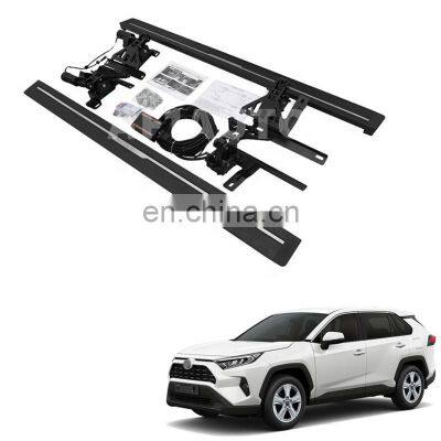 Electric Side Door Pedal Running Board Nerf Bars For Rav4 2020