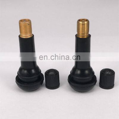Tubeless Natural Rubber Snap-in Aluminium Tire Valve Tr414 Tr413