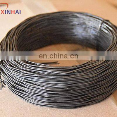 BWG18 1.24mm Black annealed twist wire double wire for Brasil  black binding small coil black annealed wire in Good Price