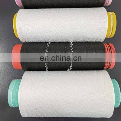 High Elastic Polyester Spandex Yarn DTY 75D/36F with 20D Spandex Covered Yarn