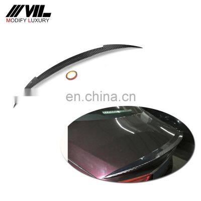 Carbon Fiber Duck Tail tuning Car Spoiler for Maserati Quattroporte Sedan 2013-2015