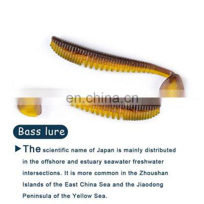 25 Colors 75mm 100mm 125mm Two-color Matching Special Flavor With Fragrant Soft Fishing Lures Larval Bass Soft Bait photo-5