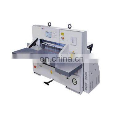 Innovo double hydraulic touch screen paper cutting machine/paper cutter/guillotine