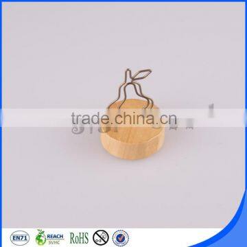 Customized Wood Base Memo Clip photo-3
