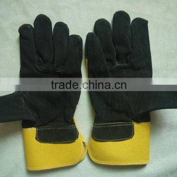 Cow Split Leather Working Gloves Leather Working Gloves With Full Lining photo-3