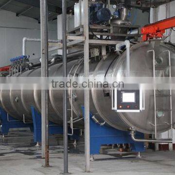 Belt vacuum powder continuous dryer for sugar