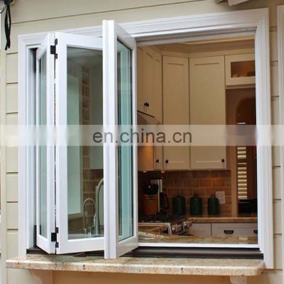 Wholesale Vertical Aluminum Bifold Pivot PVC Sliding Doors Bi-Folding Door and Windows