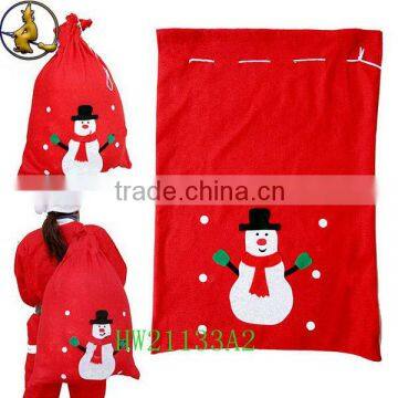 Big Red Non-Woven Christmas Decoration Gift Bag