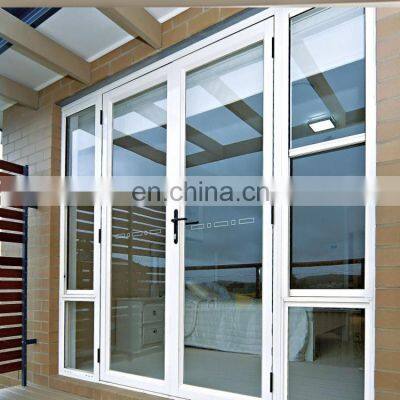 Aluminum Frame Folded Tempered Glass Door