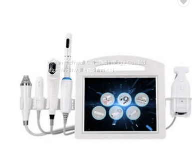 6 in 1 Hifumachine hi fu vaginal tightening eye/neck/face lift korea body slimming fat removal machine rf microneedling