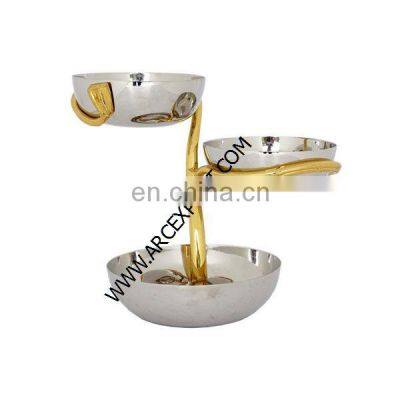 Round Black Bowl With Flower Art photo-4