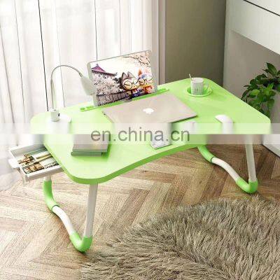 Good price Easy Portable Dormitory Bed Study Home Eating Small desk folding bed table