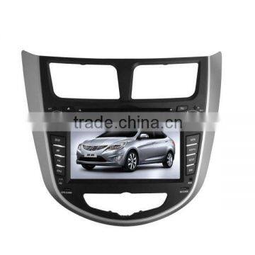 Touch Screen Car Radio GPS For HYUNDAI VERNA Double Din Radio Stereo GPS VERNA SOLARIS ACCENT Auto Radio DVD GPS 1080P BT SWC
