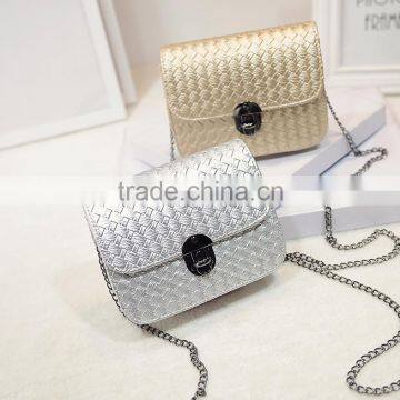 C89461A wholesale women chain woven bags shoulder bags lady bags