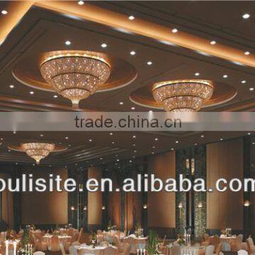 Hotel traditional ceiling grand decorative lighting