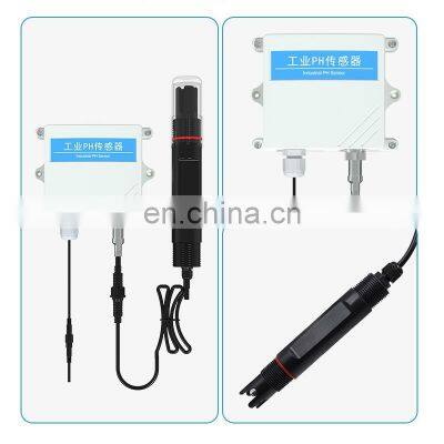 Liquid PH Monitor Sensor 0-14 4~20mA 0-5v 0-10v RS485 Water pH Testing Sensor photo-2