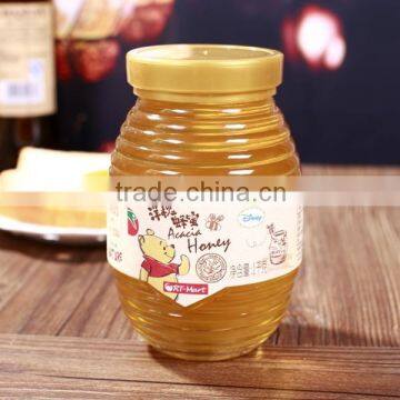 empty honey glass jar with lid , clear glass jar for honey wholesale                        
                                                Quality Choice