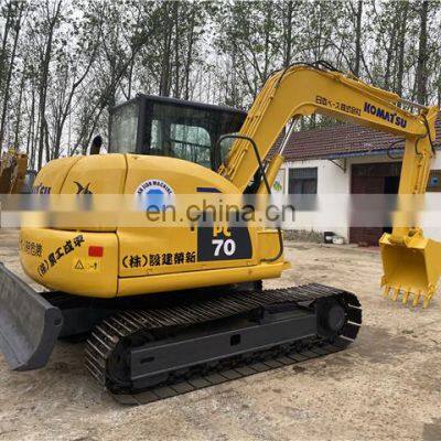 Japan made mini excavator , Used komatsu pc70 pc70-8 digger , Komatsu excavators pc40 pc50 pc60