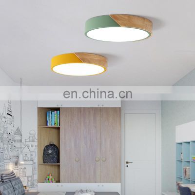 Bedroom Panel Surface Mount Aluminum Ceiling Lighting Modern LED Ceiling Light For Living Room