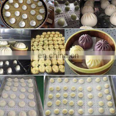Automatic Single Double Hopper Steamed Stuffed Bun Baozi Machine in China photo-3