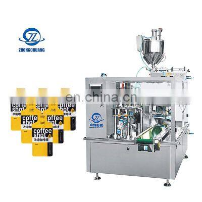 Food Flow Pack Flour Packing Emballage Water Sachet Automatic Machine Dry Fruit Macaroni Lotion Lolly Liquid Packaging Machine