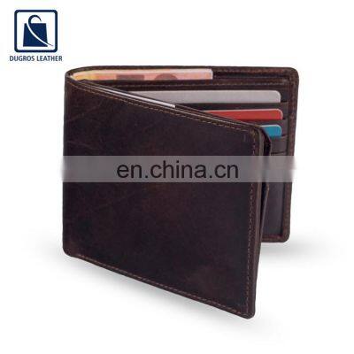 Factory Sale Stylish And Excellent Quality Genuine Leather Wallet for Men