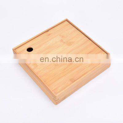 Bamboo Lid Kitchen Home Storage Box Japanese Style Minimalist Bamboo Tea And Dry Fruit Storage Box Pantry Organizer