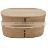 Customizable eco-friendly bento lunch box wooden lunch box