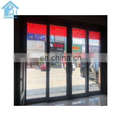 Aluminum door and window AS2047 interior sliding windows with frame and tempered glass