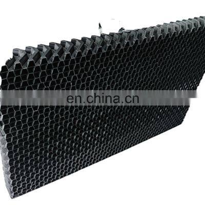 PVC Cellular Air Inlet Louvers  PVC Raw Material Cooling Tower Drift Eliminator