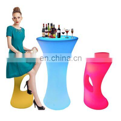 hookah chair and table /Magic 16 color change outdoor bar table and chair led stools bar chairs for solon garden party