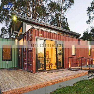 20ft 40ft Glass Container Aluminum Foil Container Flat Pack Prefab House Container for Living photo-2