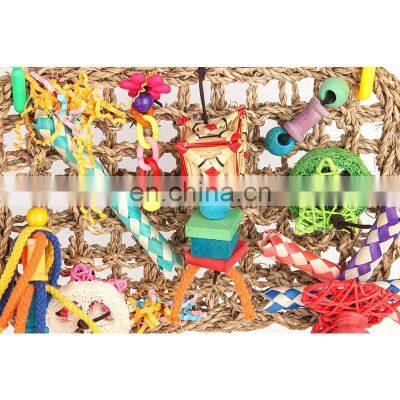 Popular Hanging Wholesale Pet Wood Foraging Accessories Manufacture Parrot Bird Toys photo-3