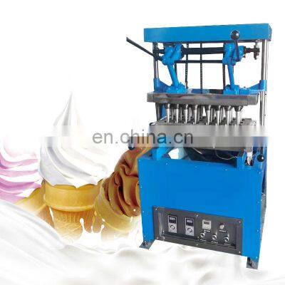 Icecream Cone Machine oven Biscuit edible Cup Waffle Pizza Ice Cream Cone Rolling Making Machine Maker