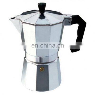 China Factory 6-Cup Stovetop Espresso Maker Moka Pot